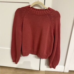 Gap Relaxed Balloon Sleeve Sweater